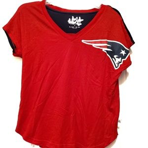 Touch by Alyssa Milano NE Patriots Jersey Shirt